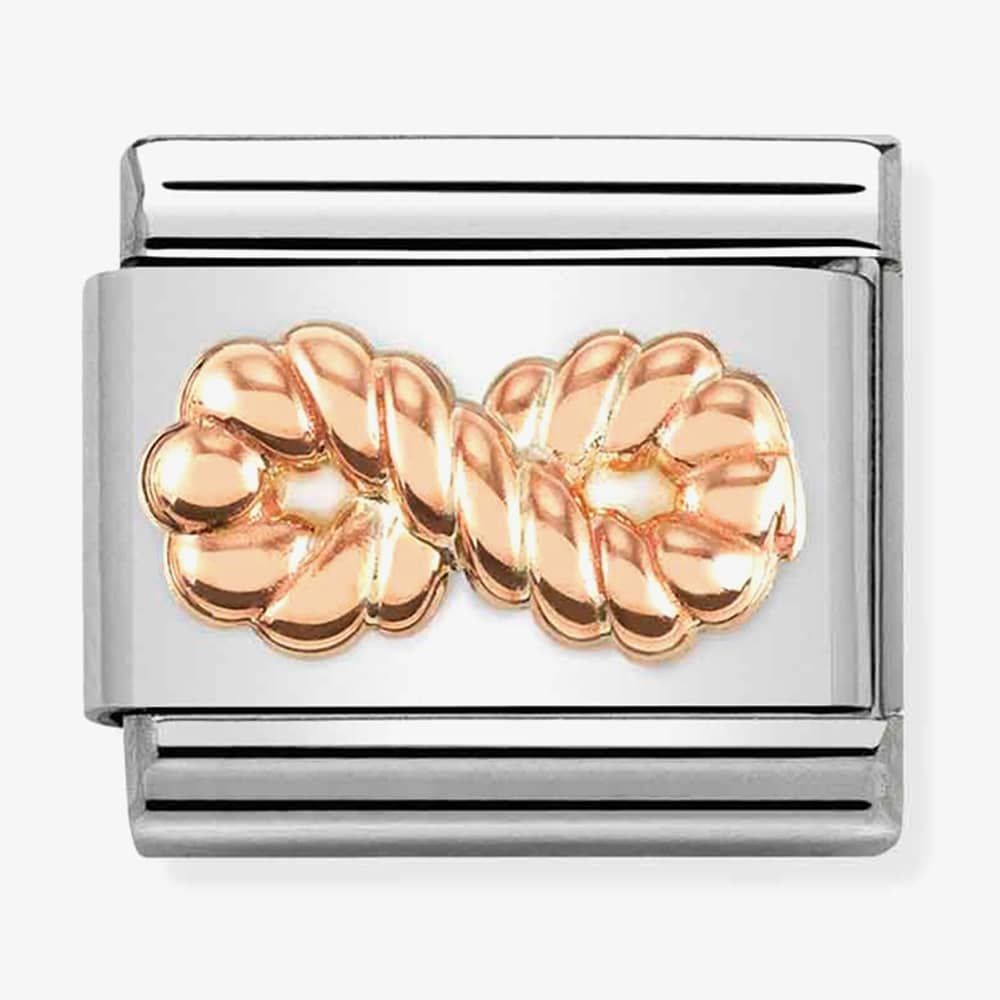 Nomination Rose Gold Infinite Rope Charm
