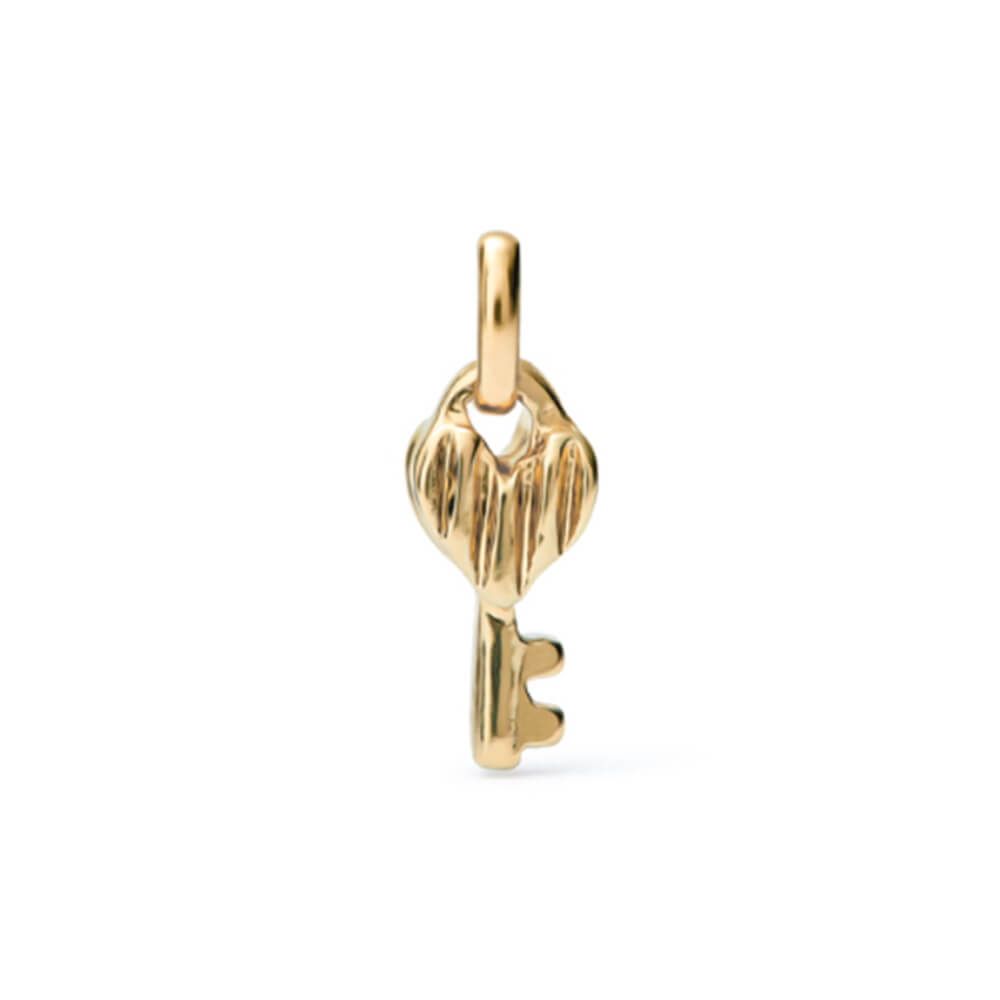 18K Gold-Plated Key-Shaped Charm image