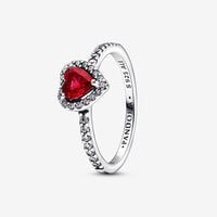 Pandora Elevated Red Heart Ring (198421C02-56)