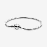 Pandora Moments Smooth Silver Clasp Br (590728-18)