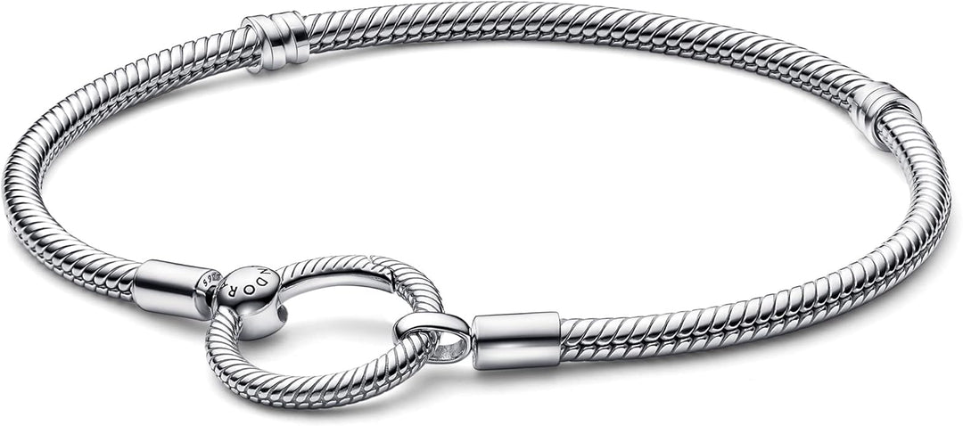 Pandora Silver O Clasp Snake Chain Bracelet