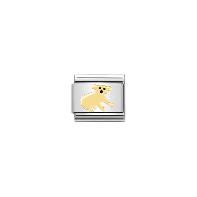 Nomination Classic Gold Koala Charm