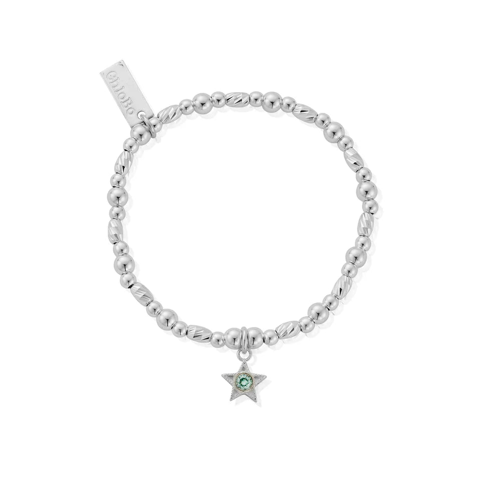 ChloBo Blue March Birthstone Children’s Bracelet
