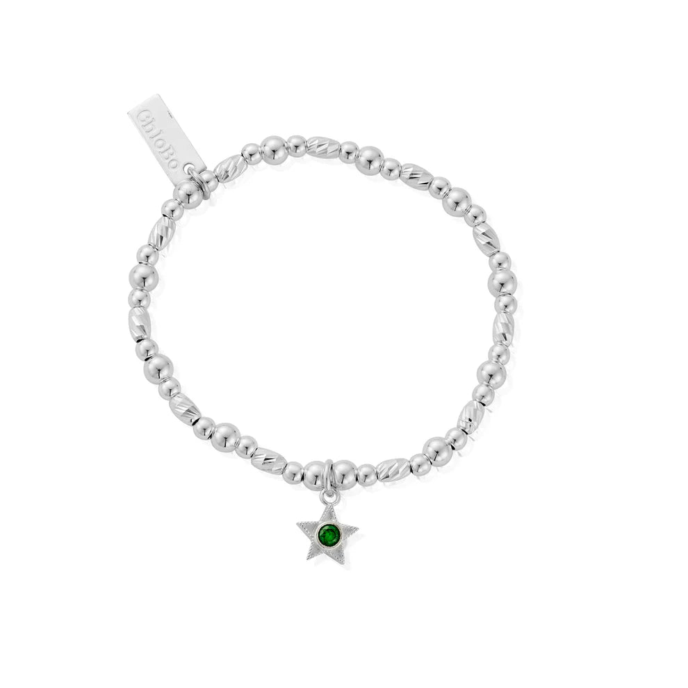 ChloBo Green May Birthstone Children’s Bracelet