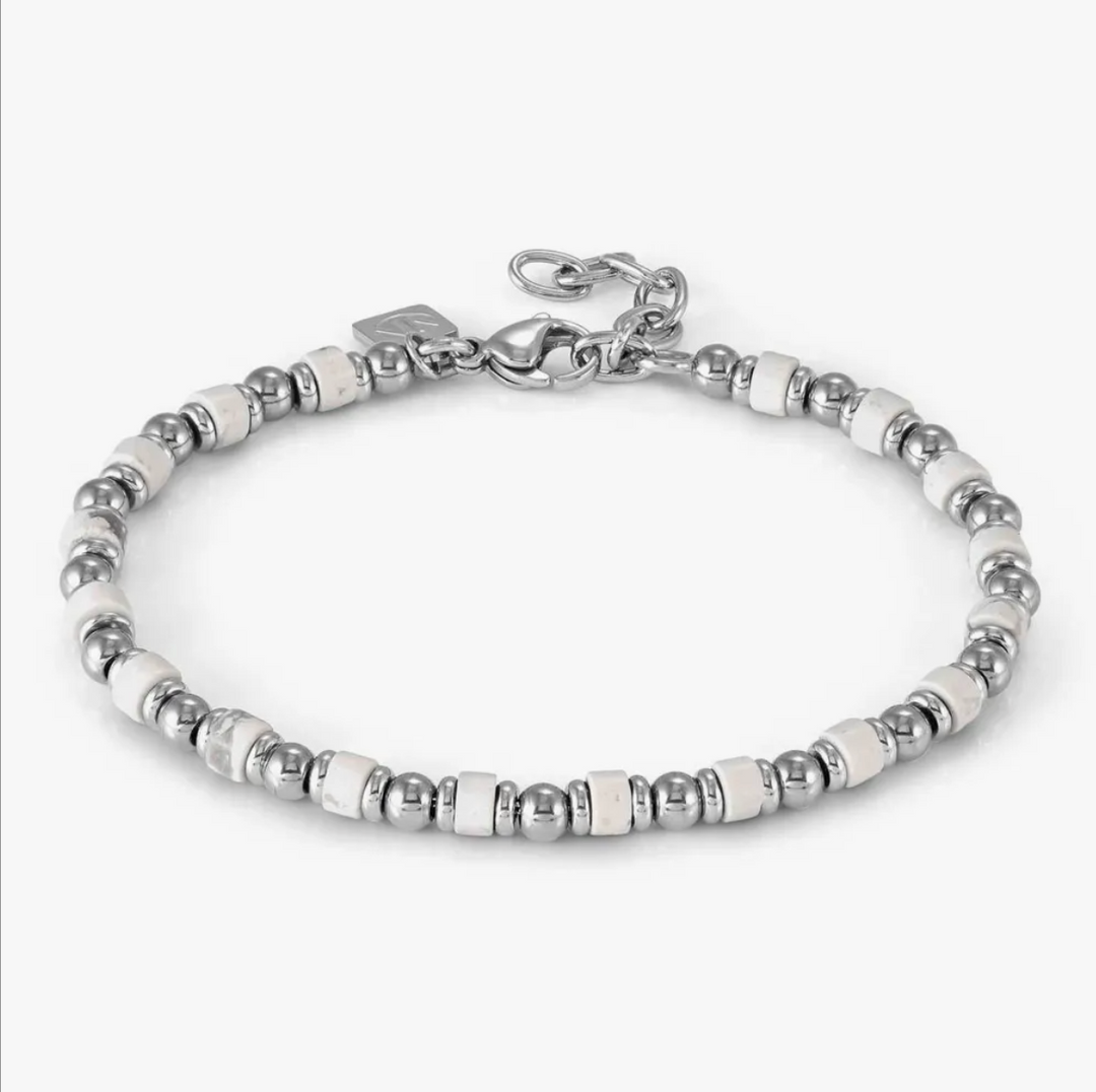Nomination Silver Instinct Turquoise & White Anklet