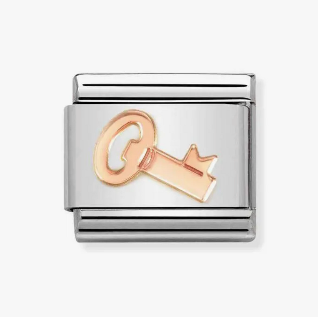 Nomination Classic Rose Gold Key Charm