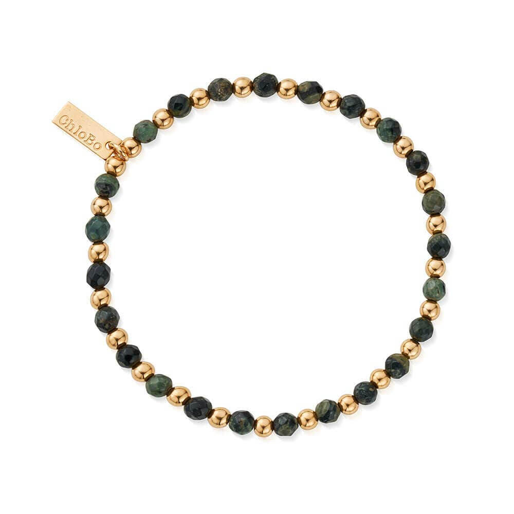 ChloBo 18CT Gold Plated Men's Kambaba Jasper Ball Bracelet - MococoChloBoGBKJBM9501669623339Bracelets