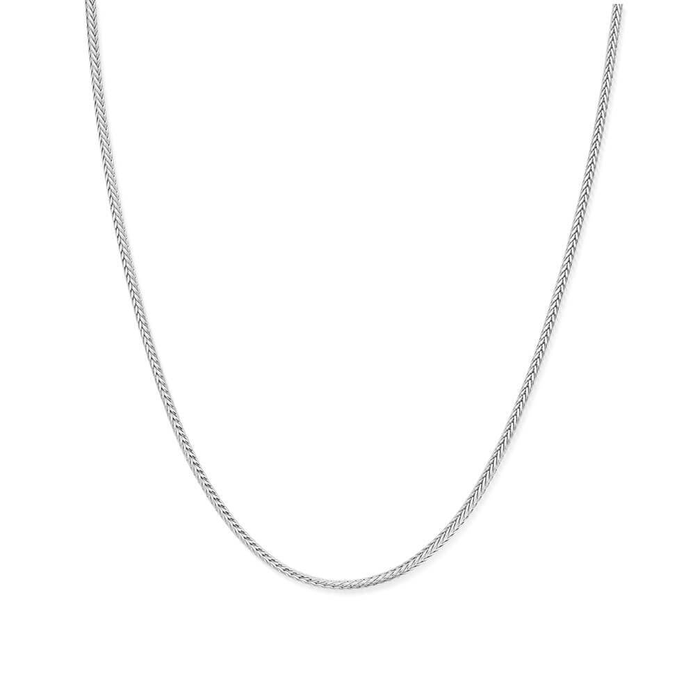ChloBo 925 Sterling Silver Men's Fox Tail Chain Necklace - MococoChloBoSNFOXTAILM9507355436498Necklaces