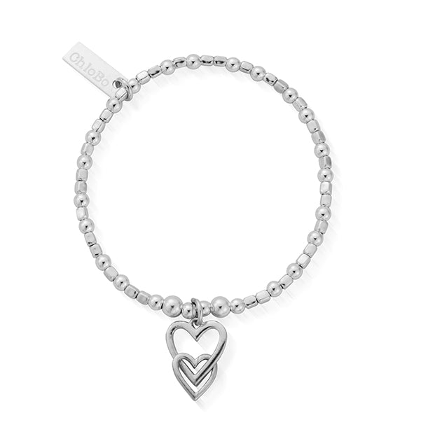 ChloBo Children's Silver Interlocking Love bracelet - MococoChloBoCSBCFB5720784862042643Bracelets