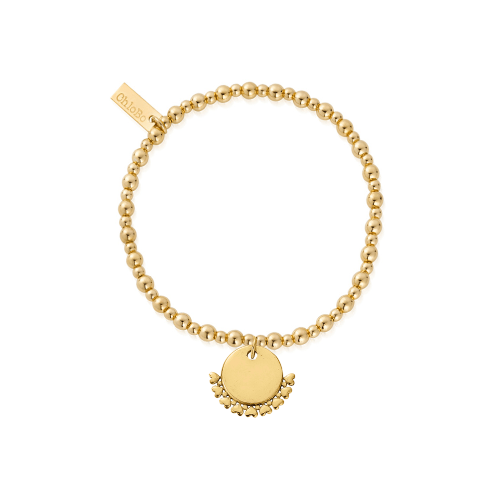 ChloBo Gold Personalised Didi Heart Bracelet - MococoChloBoPGBDIDI3057/WEB754169354862Bracelets