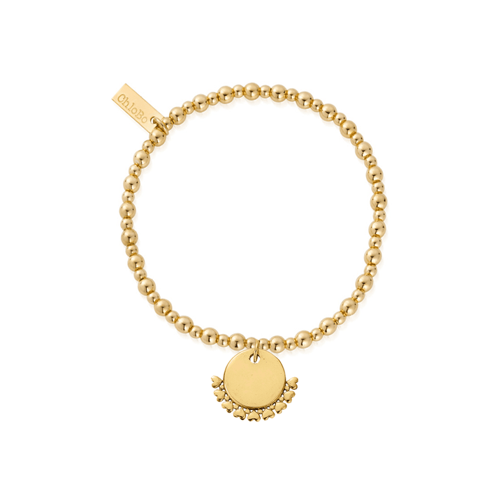 ChloBo Gold Personalised Didi Heart Bracelet - MococoChloBoPGBDIDI3057/WEB754169354862Bracelets