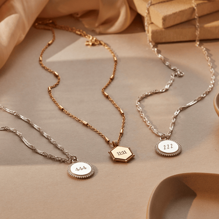 ChloBo Gold Personalised Hexagon Coin Necklace - MococoChloBoPGNCC3267/WEB9509578659692Necklaces