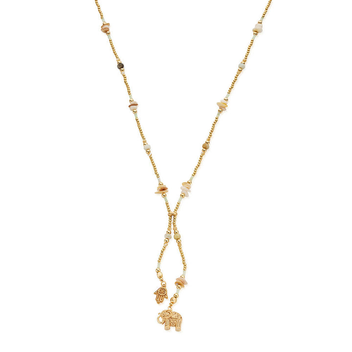 Chlobo Gold Strength and Spirit Lariat Necklace - MococoChloBoGNLAP35252070/WEB9507656638140Necklaces