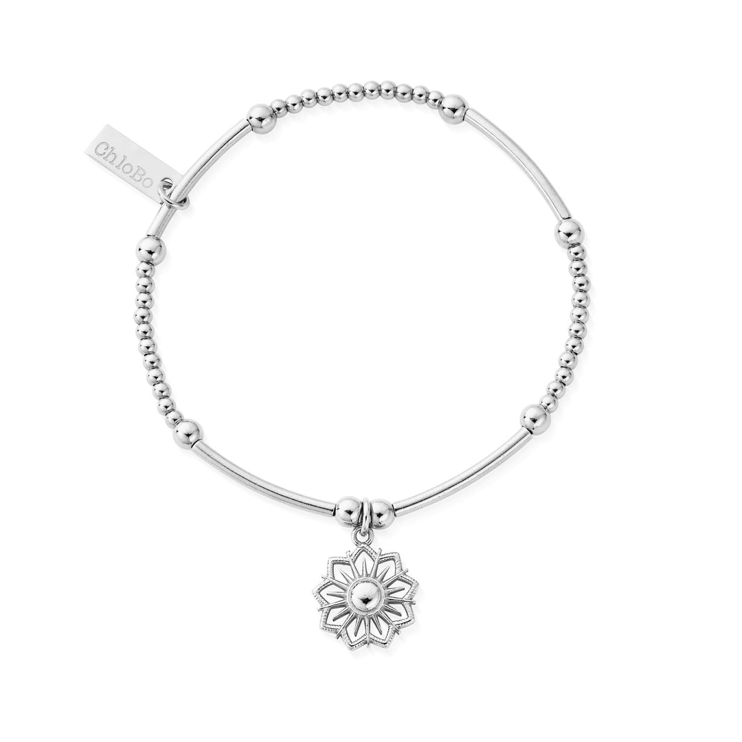 Chlobo Silver Cute Mini Sun Mandala Bracelet - MococoChloBoSBCM32049501527843299Bracelets