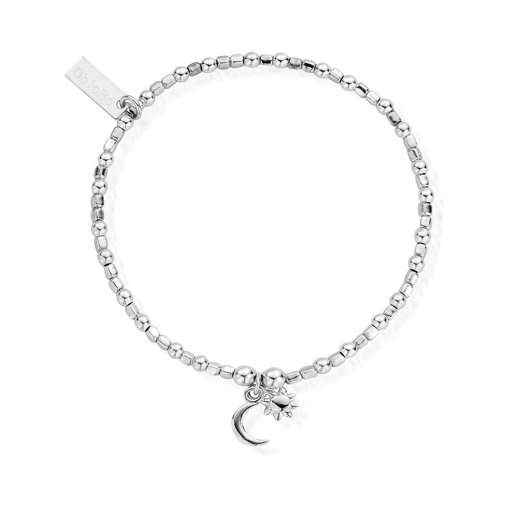 ChloBo Silver Dainty Moon and Sun Bracelet - MococoChloBoSBCFB5825060441658845Bracelets
