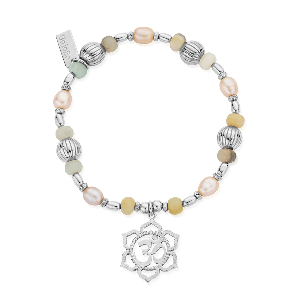 Chlobo Silver Divine Lotus Bracelet - MococoChloBoSBAP35289506698173688Bracelets