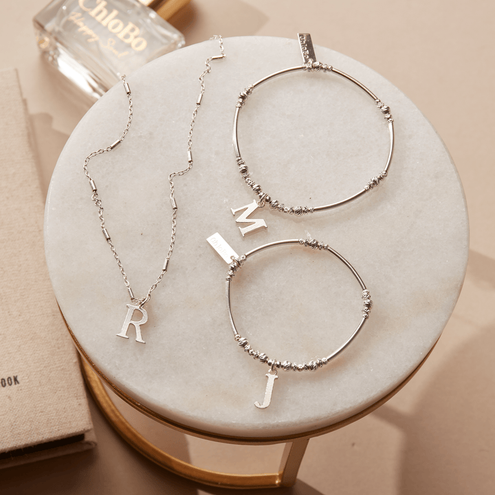 ChloBo Silver Initials A - Z Bracelet - MococoChloBoSBMNFR4042A9508474335761Bracelets