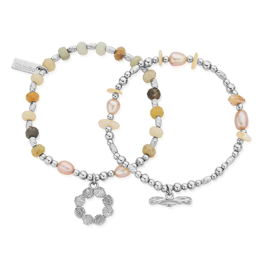 Chlobo Silver Peace and Balance set of 2 - MococoChloBoSBSETAPS3538/WEB9505131197588Bracelets