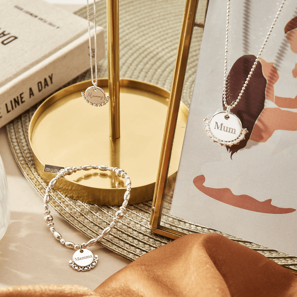 ChloBo Silver Personalised Delicate Box Chain Heart Necklace - MococoChloBoPSNDB3054/WEB754169355074Necklaces