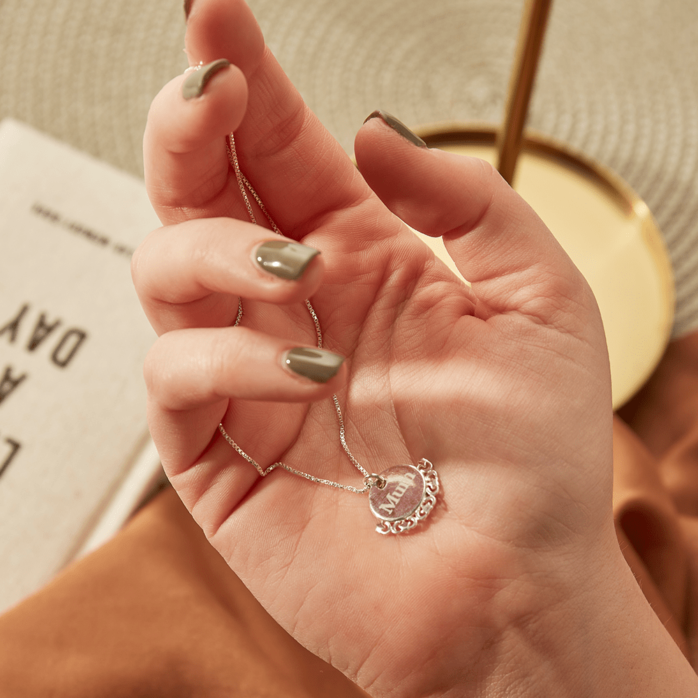 ChloBo Silver Personalised Delicate Box Chain Moon And Stars Necklace - MococoChloBoPSNDB3053/WEB754169355098Necklaces