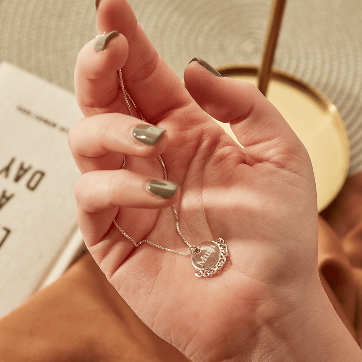 ChloBo Silver Personalised Delicate Box Chain Moon And Stars Necklace - MococoChloBoPSNDB3053/WEB754169355098Necklaces