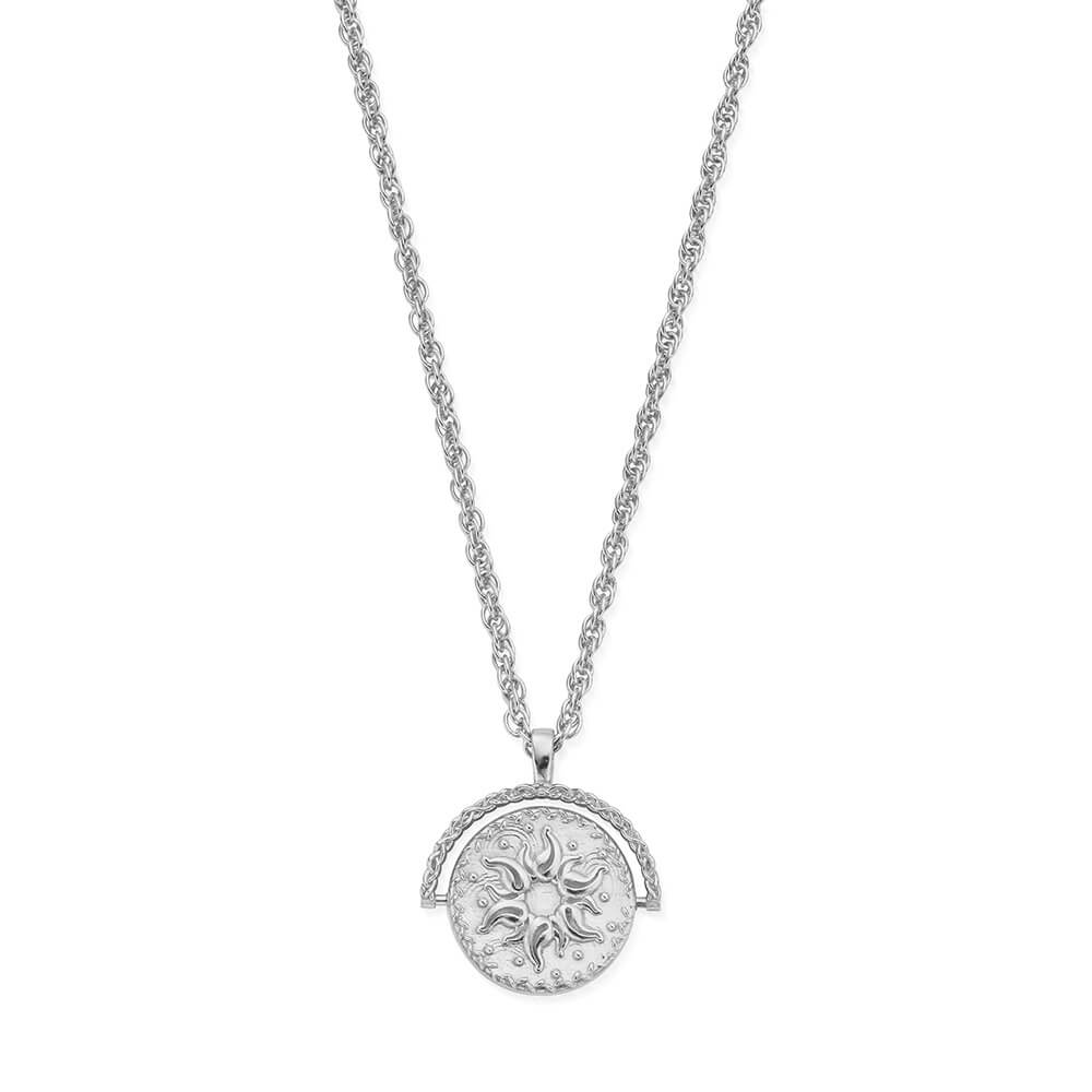 Chlobo Silver Renewal Spinner Necklace Image