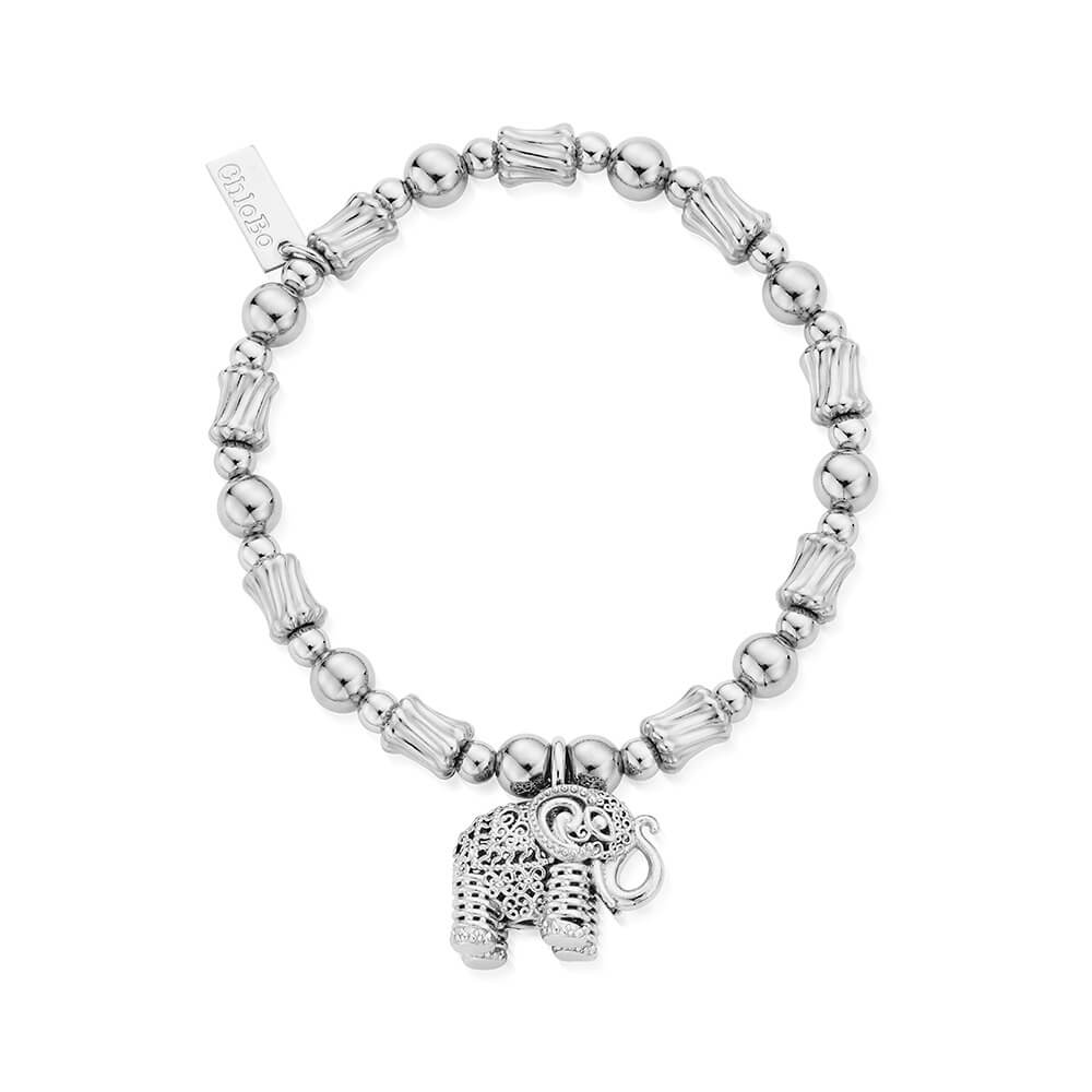 Chlobo Silver Sacred Elephant Bracelet - MococoChloBoSBTC3524/WEB9502593738847Bracelets