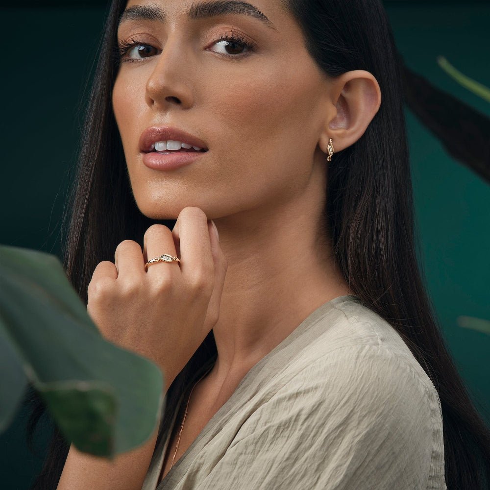 Clogau 1854 Past Present Future Diamond Ring - MococoClogau1854PPF0351 - J5051537379096Rings