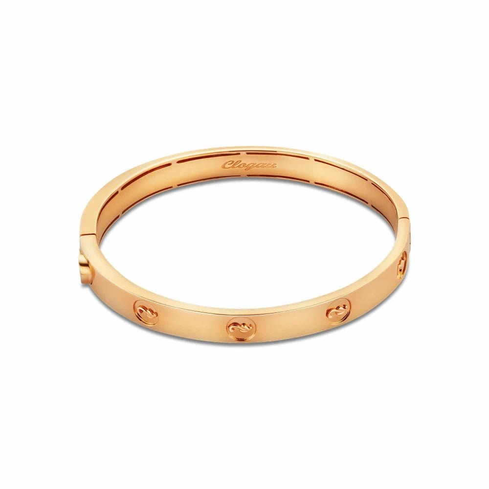 Clogau 1854 Tree of Life Insignia 18ct Gold Bangle (16.5cm) - MococoClogau1854TOLMNBG5051537312178Bracelets