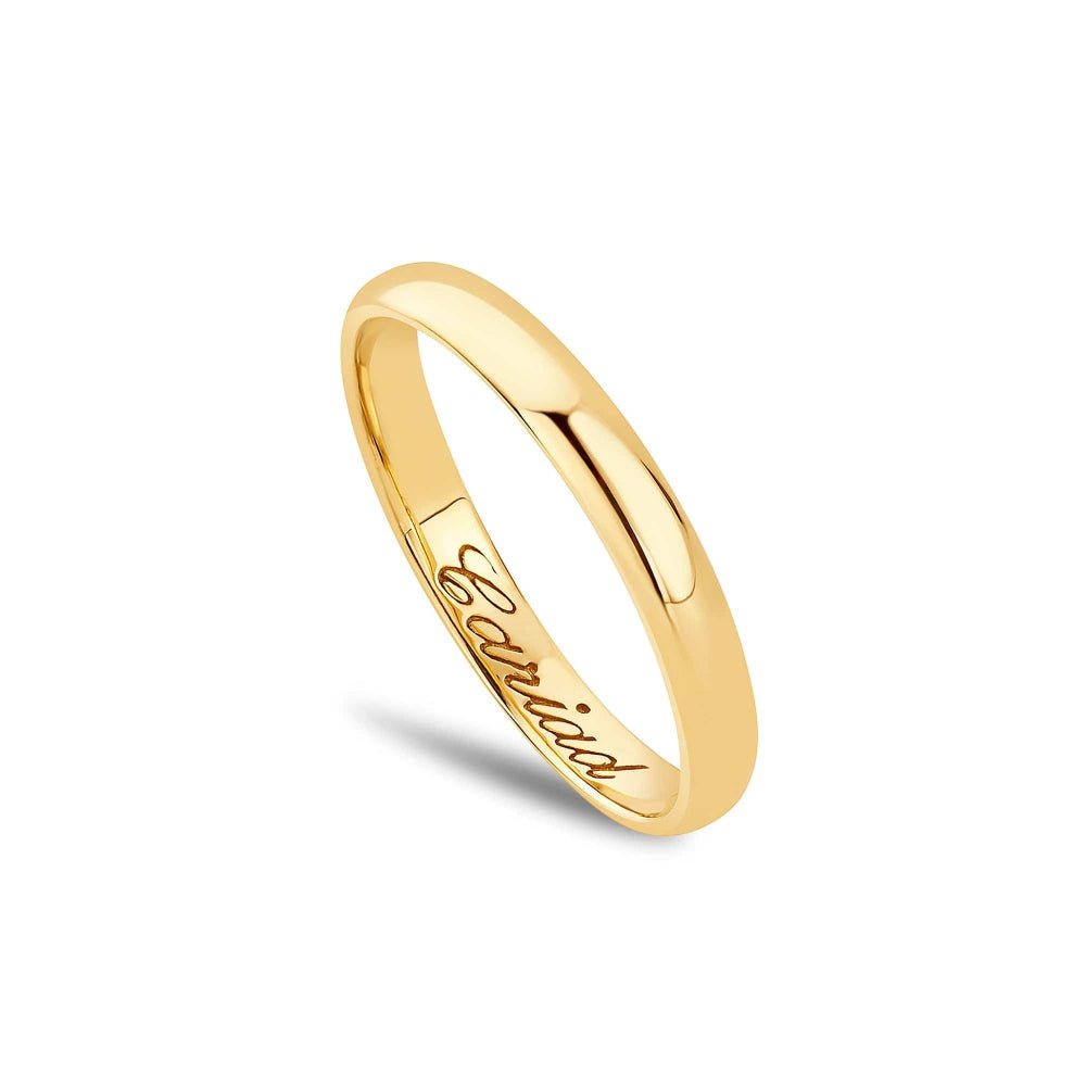 Clogau 18ct Gold 3mm Windsor Wedding Ring - MococoClogau18WED3DY - J5051537080336Rings