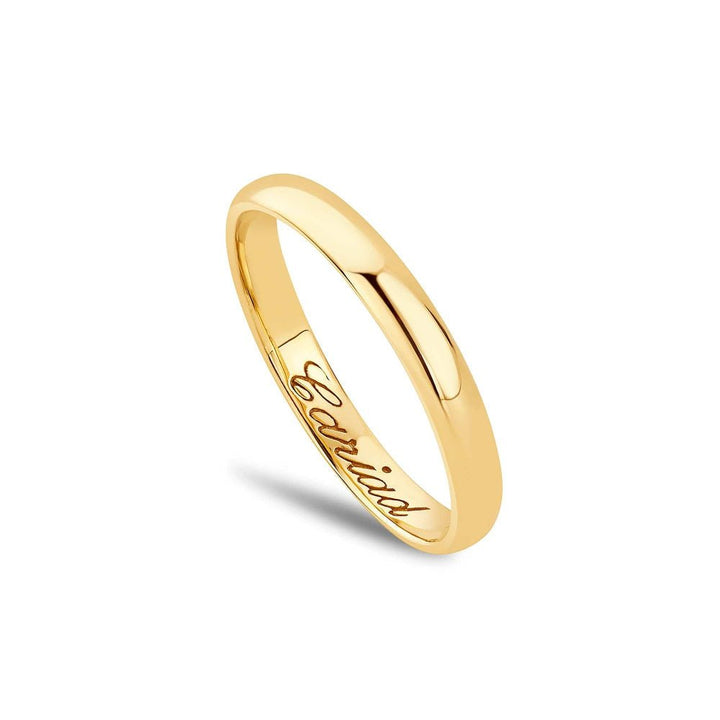 Clogau 9ct Gold 3mm Windsor Wedding Ring - MococoClogauWED3DY - J5051537078463Rings