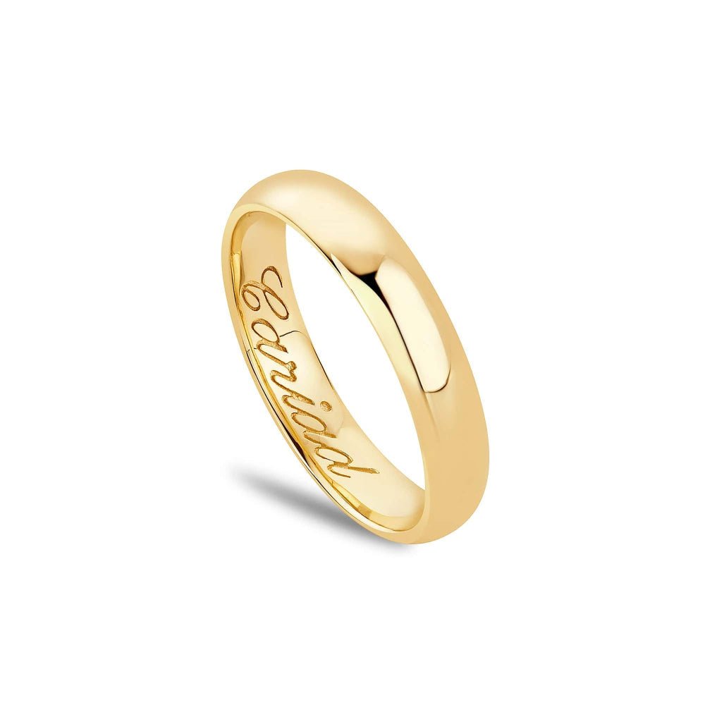Clogau 9ct Gold 4mm Windsor Wedding Ring - MococoClogauWED4DY - J5051537107033Rings