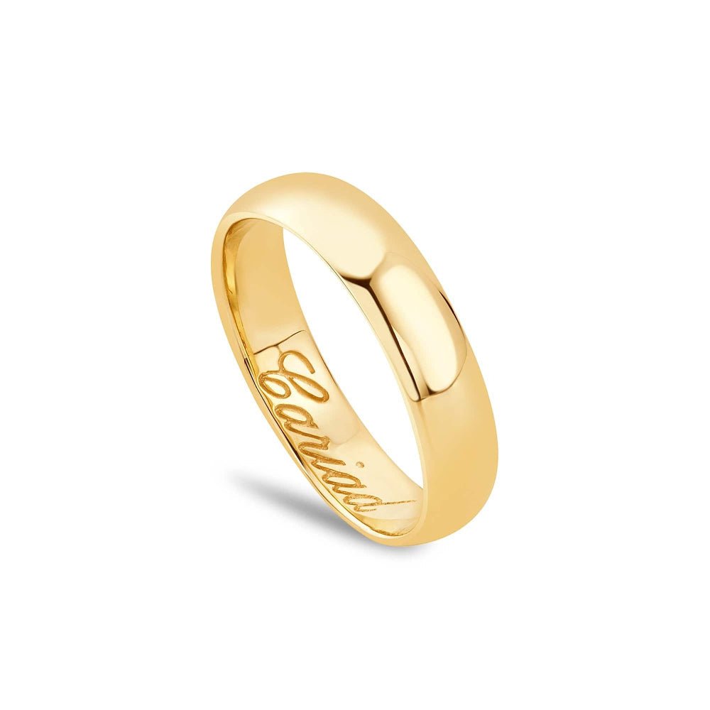 Clogau 9ct Gold 5mm Windsor Wedding Ring - MococoClogauWED5DY - P5051537078685Rings