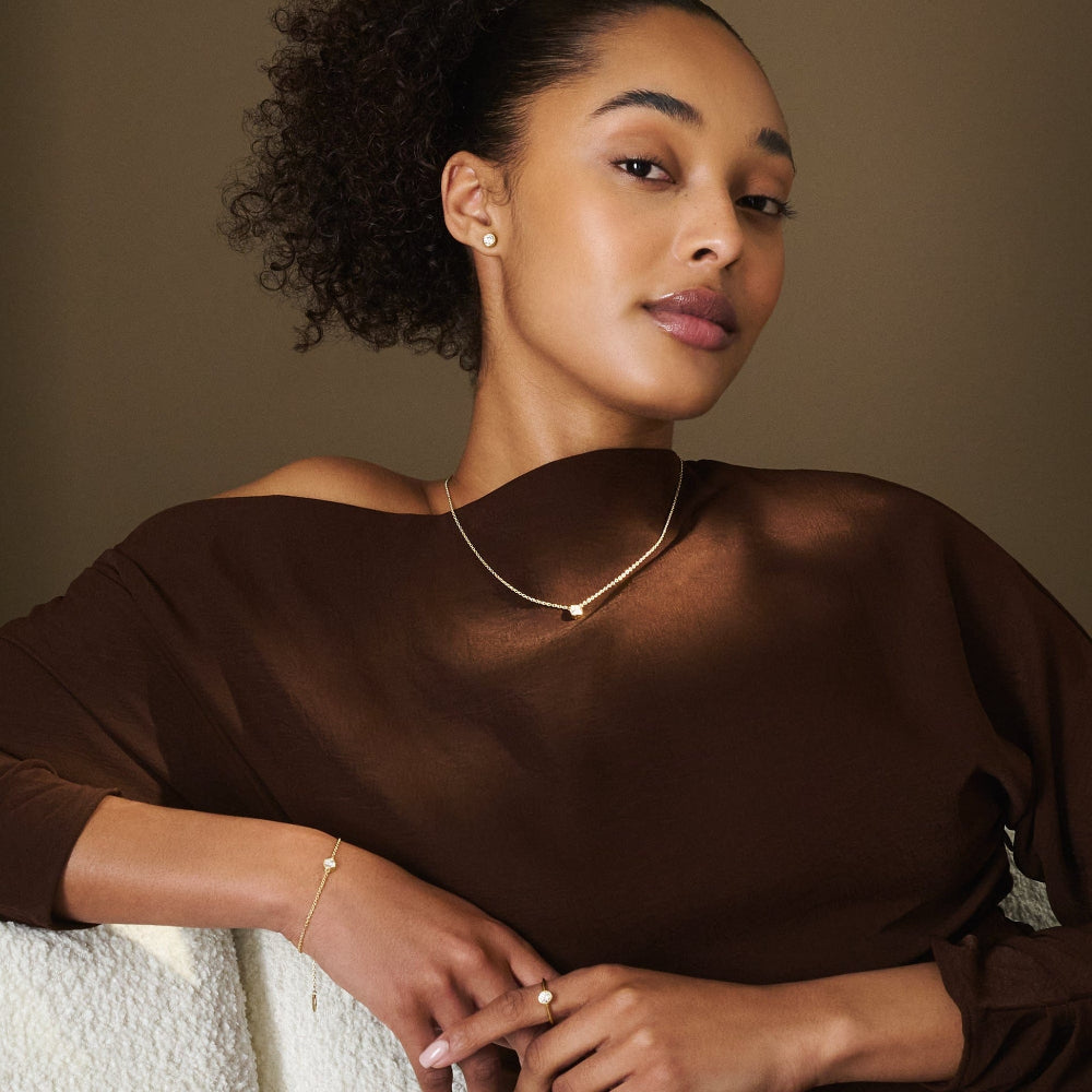 Clogau 9CT Solid Gold Celebration with 0.5CT Lab-Grown Diamond Bracelet image 1