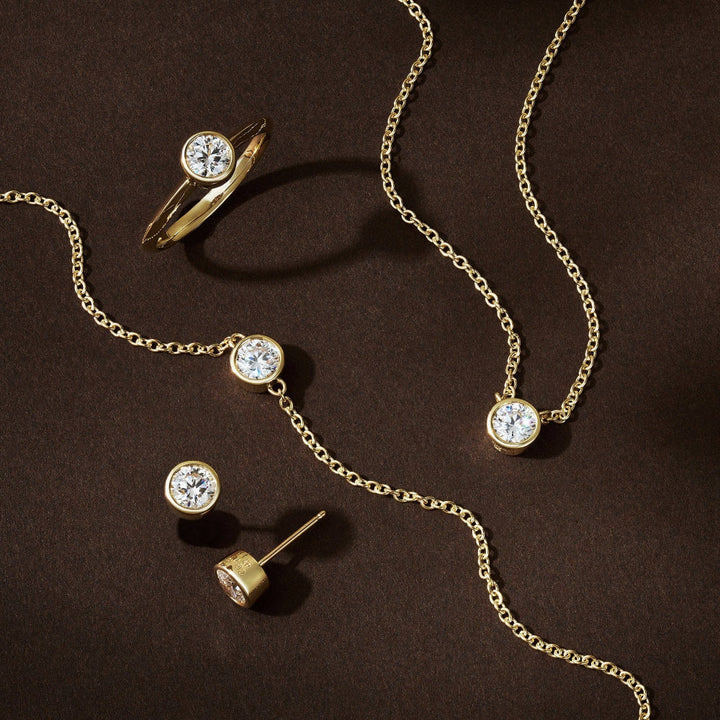 Clogau 9CT Solid Gold Celebration with 0.5CT Lab-Grown Diamond Necklace image 2