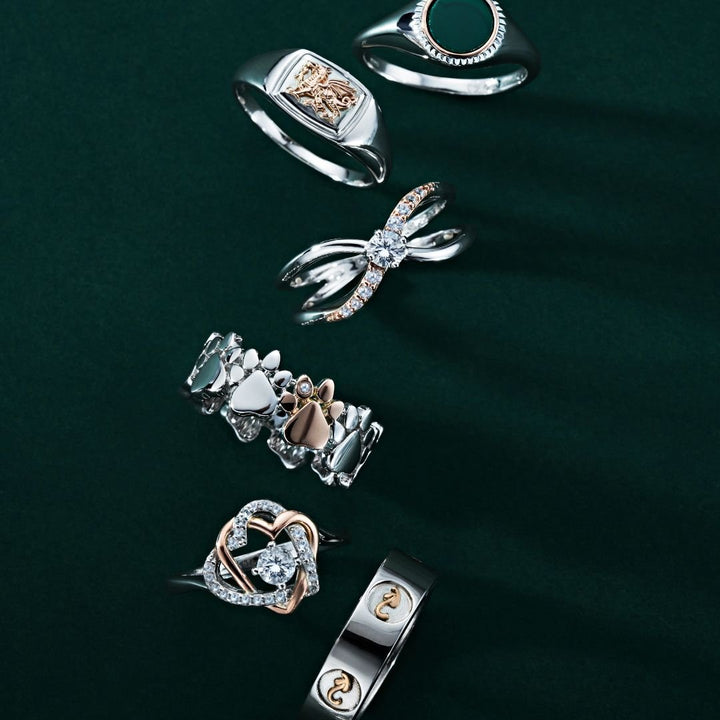 Clogau Always in my Heart White Topaz Ring - MococoClogau3SAMH0096/J5051537351535Rings