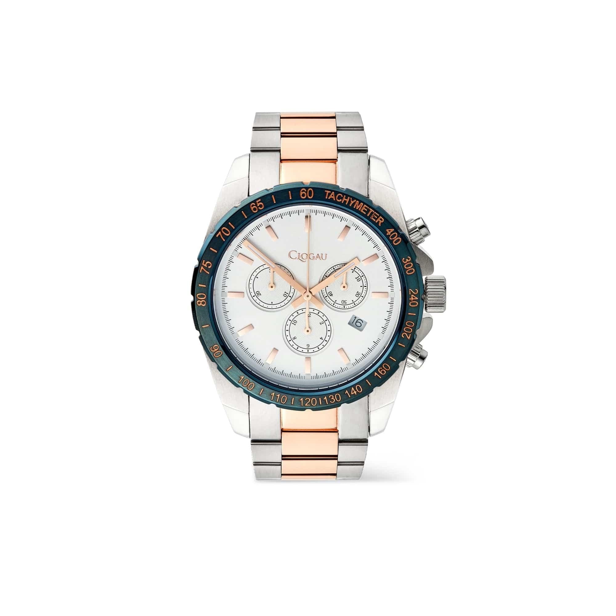Clogau Brenig Blue Bezel Rose Gold Men s Watch Mococo clogau-brenig-blue-bezel-rose-gold-men-s-watch-mococo