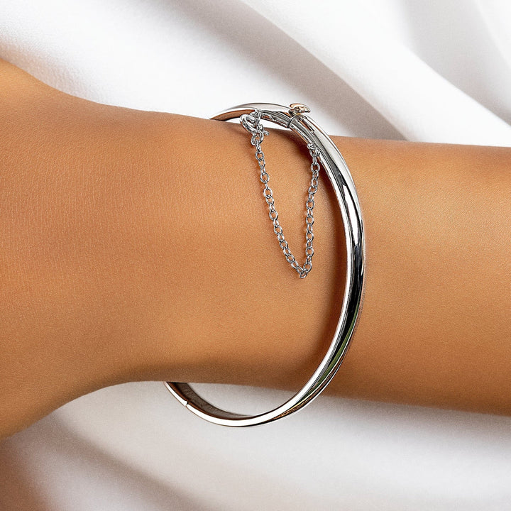 Clogau Cariad Silver Bangle - MococoClogau3SCBG5051537174516Bracelets