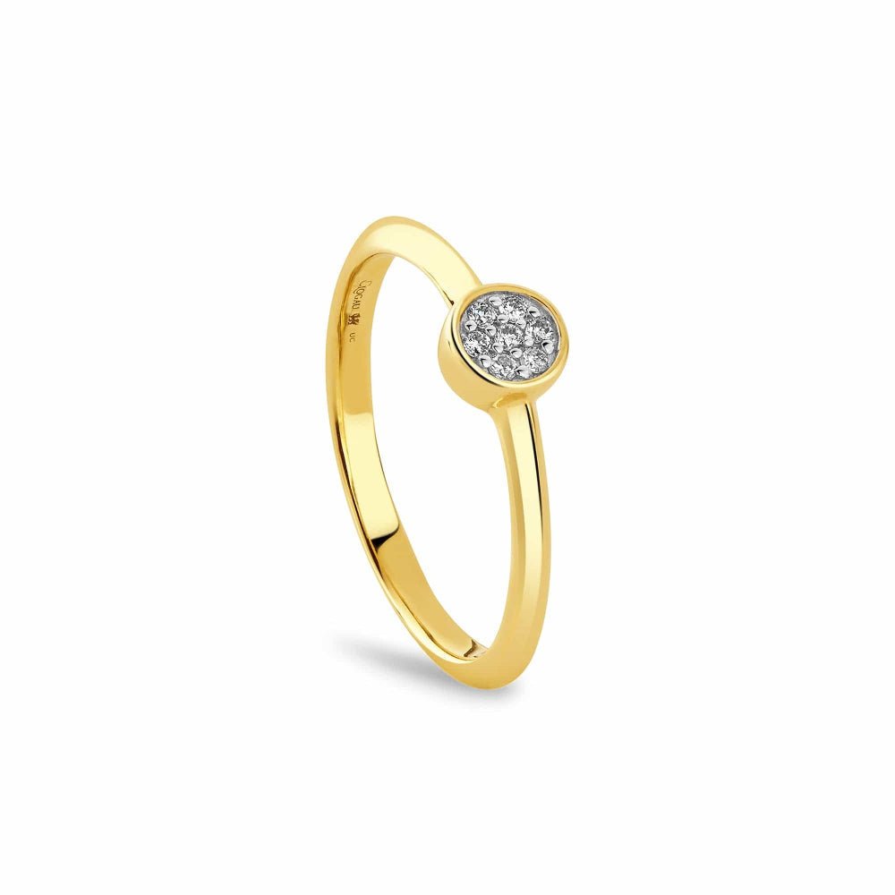 Clogau Celebration Gold and Laboratory - Created Diamond Ring - MococoClogauGCLC0362 - J5051537380054Rings