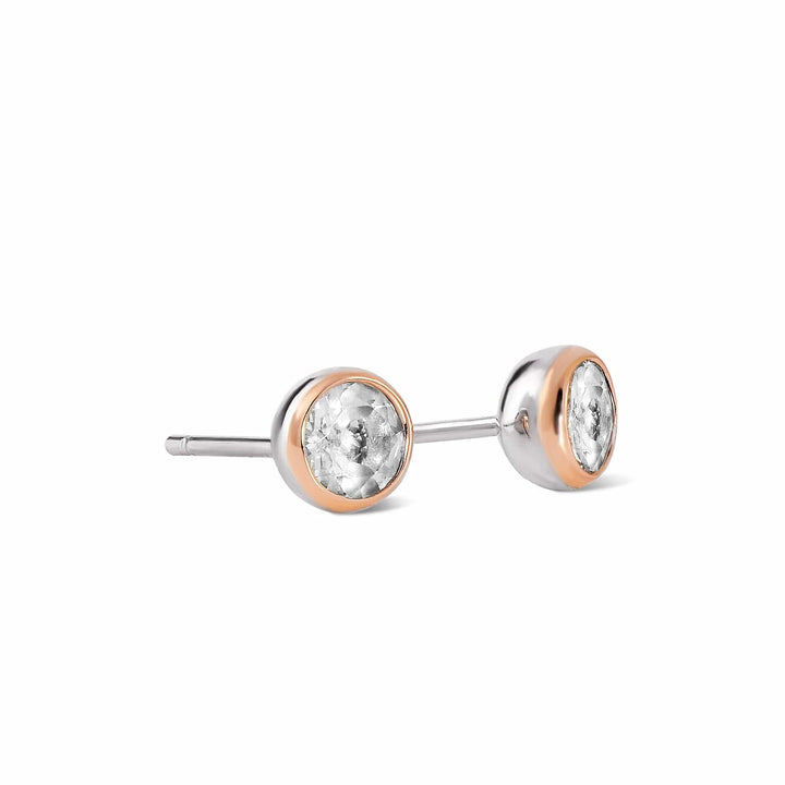 Clogau Celebration White Topaz Stud Earrings - MococoClogau3SEJS15051537232650Earrings