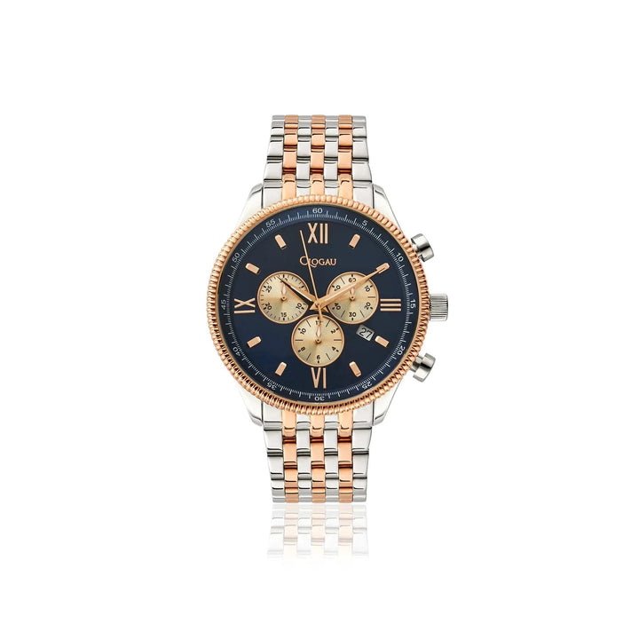 Clogau Dinas Mens Two Tone Navy Watch - MococoClogau4S000405051537381600Watches and Accessories