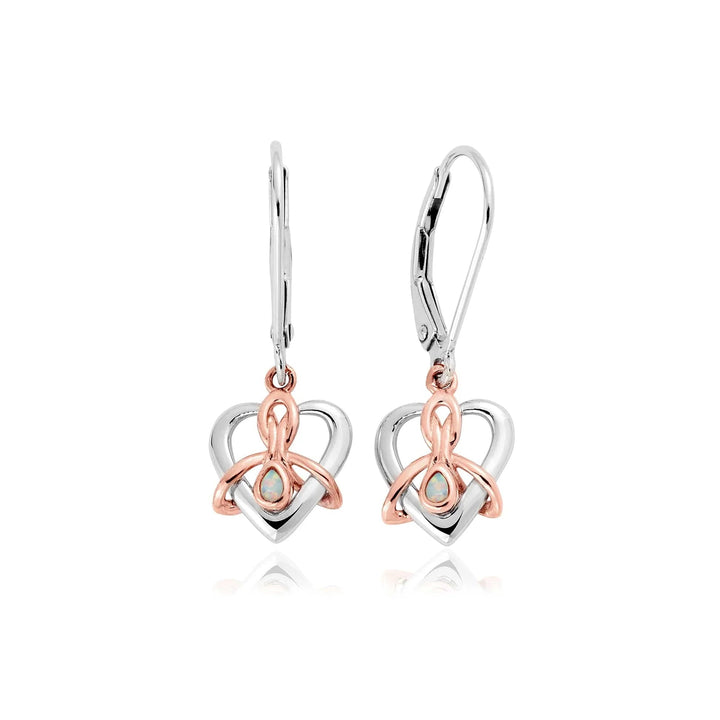Clogau Dwynwen Opal and Silver Drop Earrings - MococoClogau3SDWE5051537168720Earrings