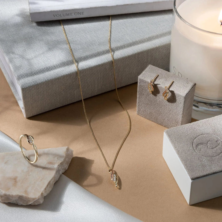 Clogau Gold Past Present & Future Earrings - MococoClogauPPFE5051537303671Earrings