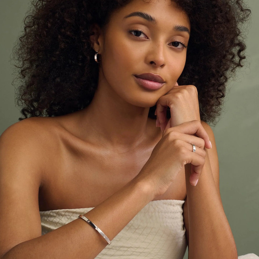 Clogau Insignia Silver Slim Half Hoop Earrings - MococoClogau3SINS8505051537388258Earrings