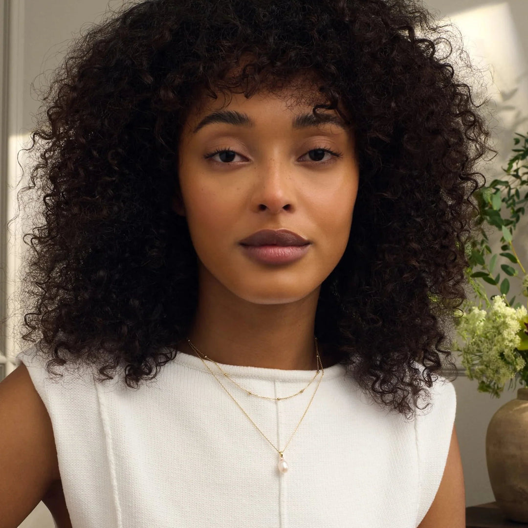 Clogau Nature's Wonder 9ct Solid Gold Beachcomber Layered Pearl Necklace - MococoClogauGBCH8285051537387961Necklaces