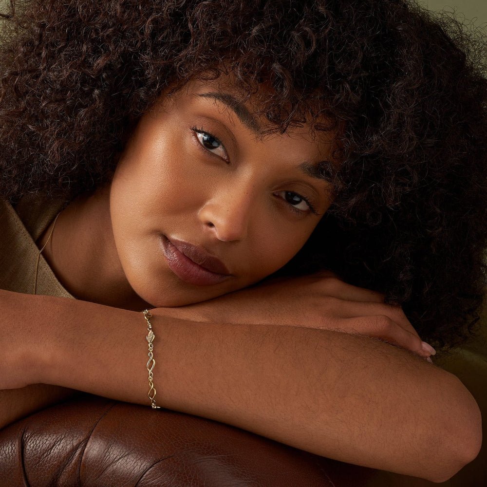 Clogau Past Present Future Gold and Diamond Multi - Link Bracelet - MococoClogauGPPF03685051537380535Bracelets