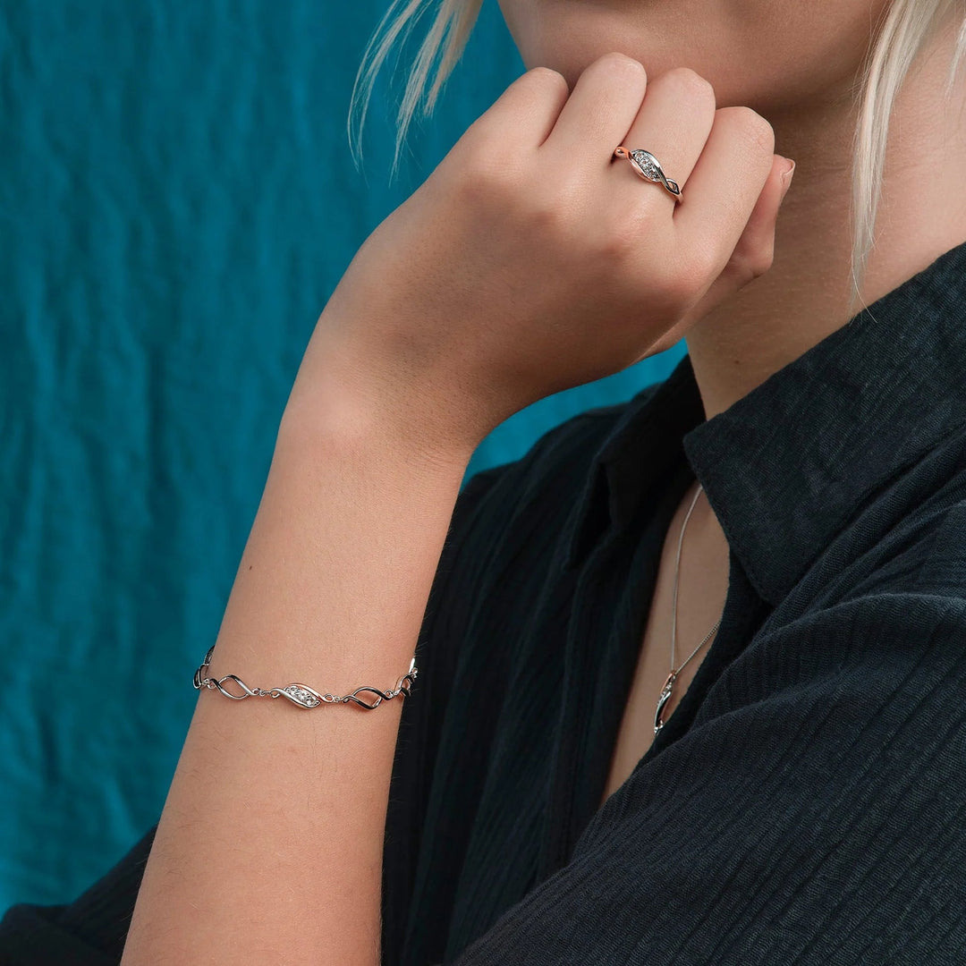 Clogau Past Present Future Silver Multi - Link Bracelet - MococoClogau3SPPF06515051537379737Bracelets