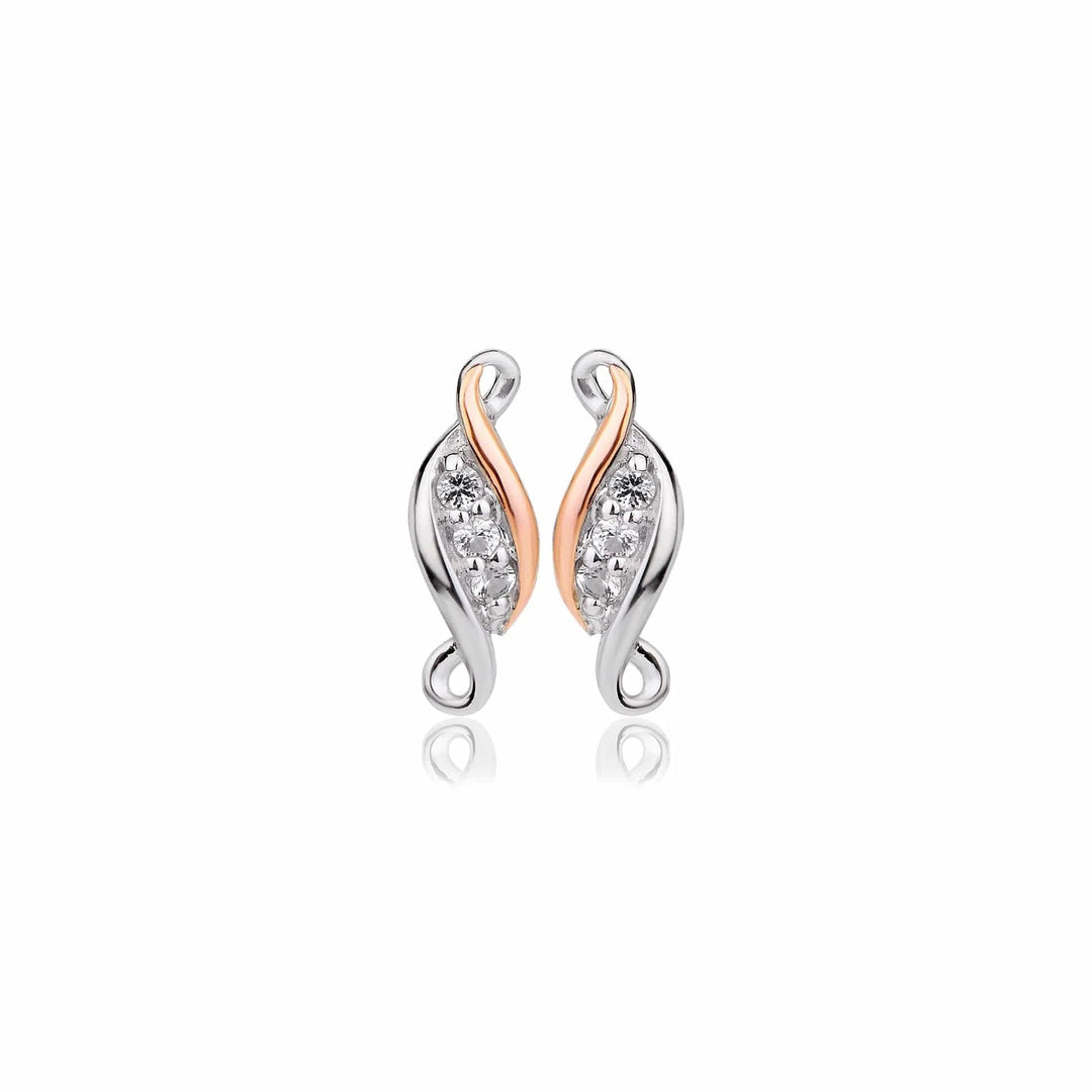 Clogau Past Present Future Silver Stud Earrings - MococoClogau3SPPFE5051537263913Earrings