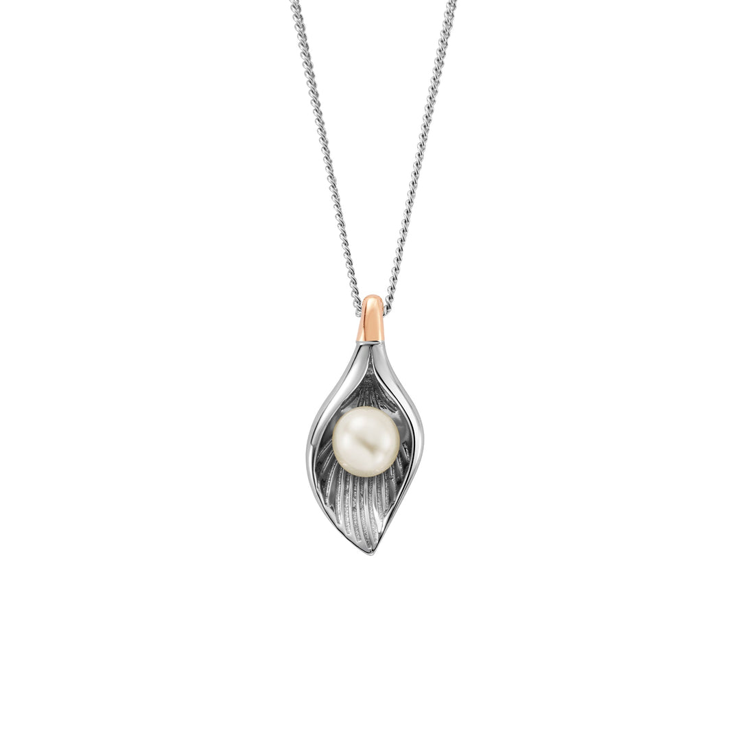 Clogau Silver and Pearl Beachcomber Shell Pendant Necklace - MococoClogau3SLYV07905051537000082Necklaces