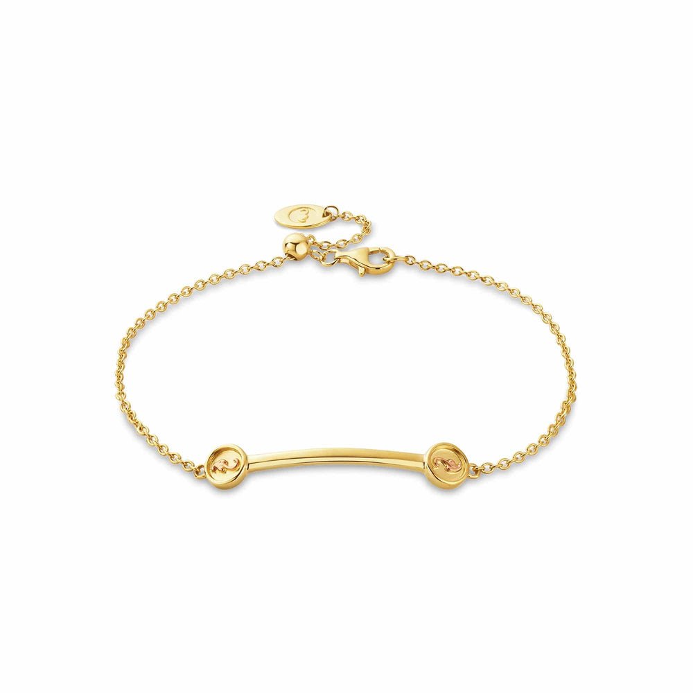 Clogau Solid Gold Tree of Life Insignia Curve Bracelet - MococoClogauGTOL03835051537385387Bracelets